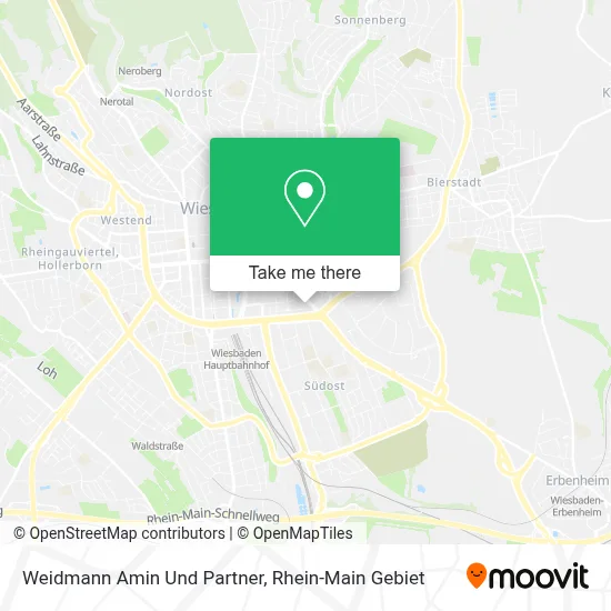 Weidmann Amin Und Partner map