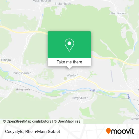 Ceeystyle map