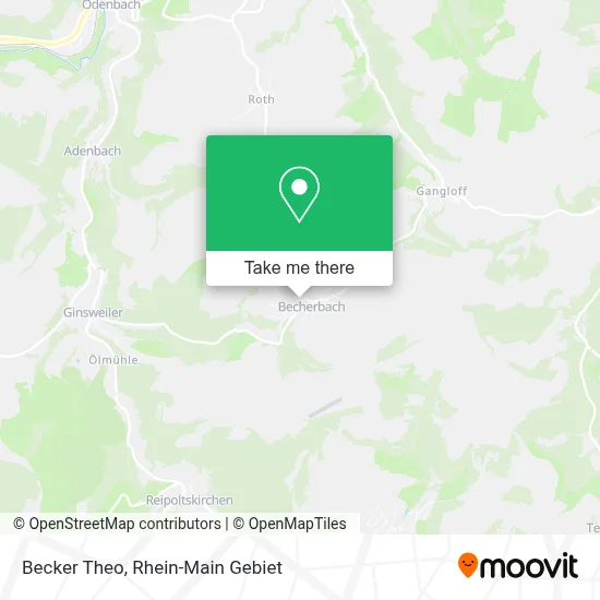 Becker Theo map