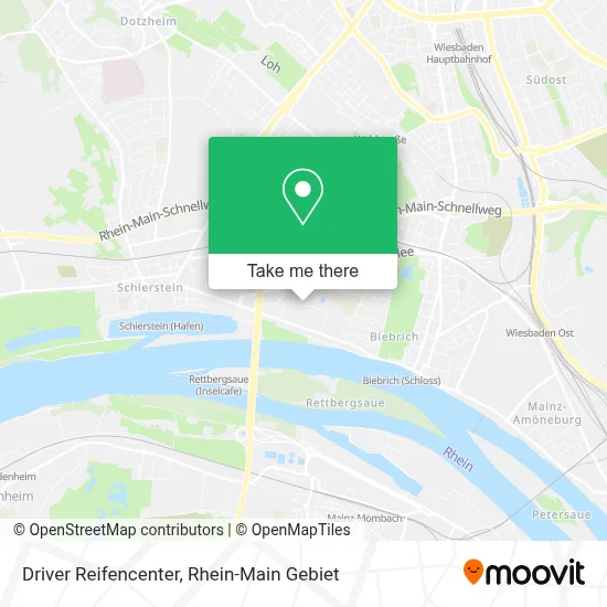 Driver Reifencenter map