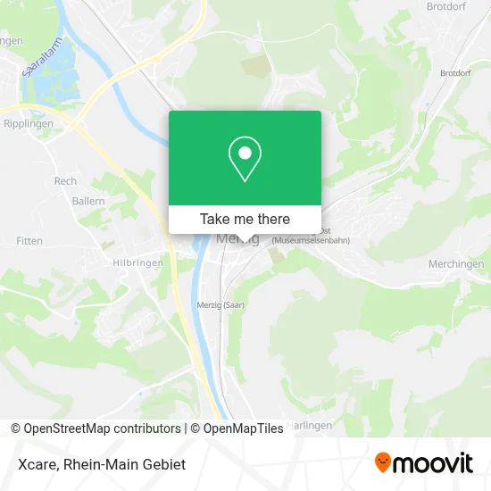 Xcare map