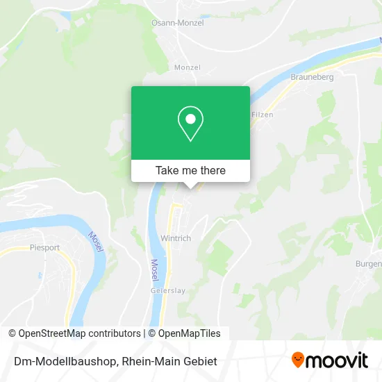 Dm-Modellbaushop map