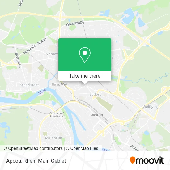 Apcoa map