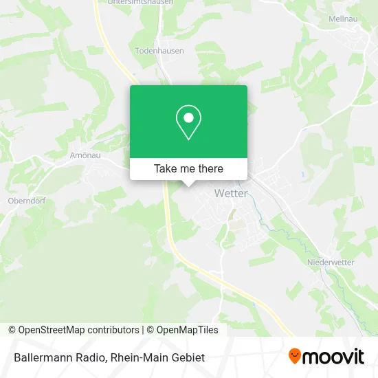 Ballermann Radio map