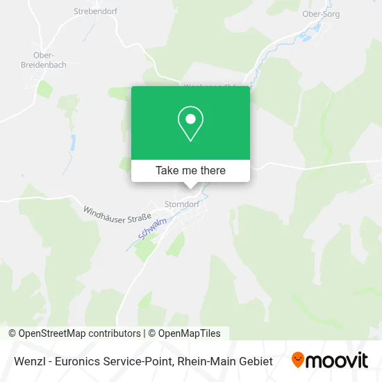 Wenzl - Euronics Service-Point map