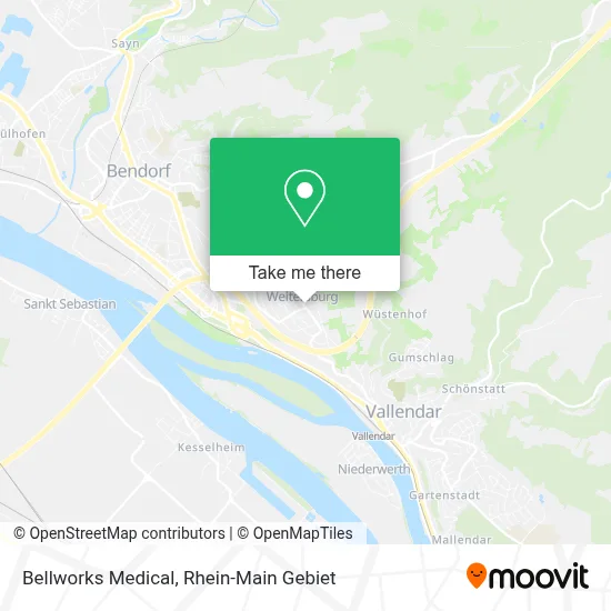 Bellworks Medical map