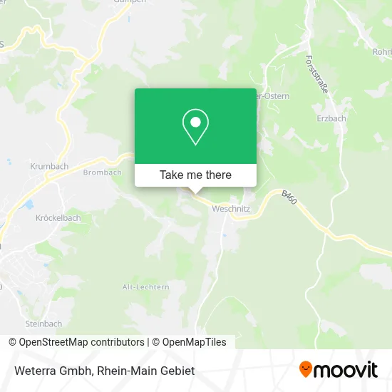 Weterra Gmbh map