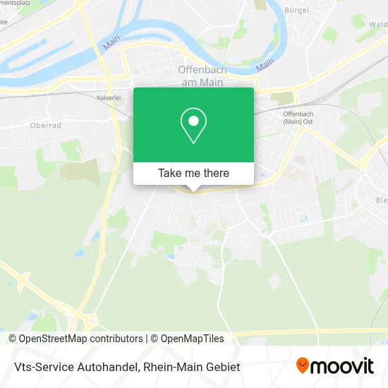 Vts-Service Autohandel map