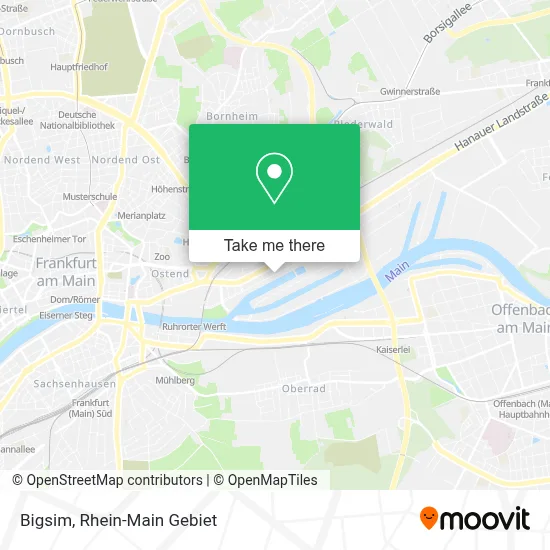 Bigsim map