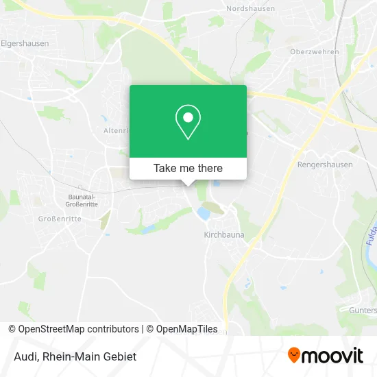 Audi map