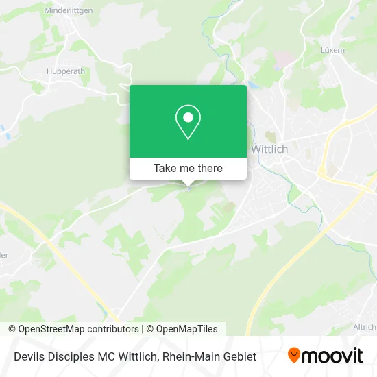 Devils Disciples MC Wittlich map