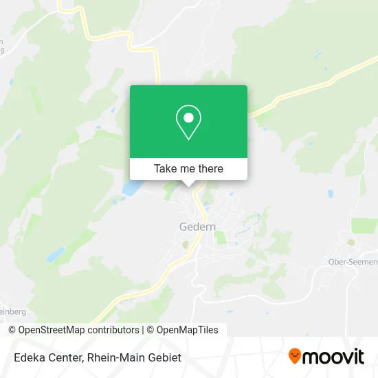 Edeka Center map
