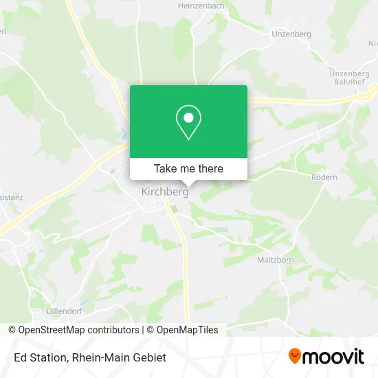 Ed Station map