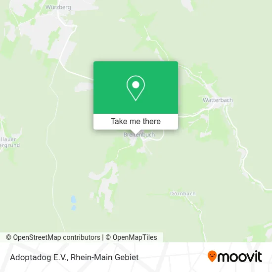 Adoptadog E.V. map