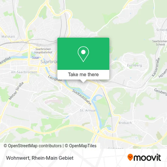 Wohnwert map