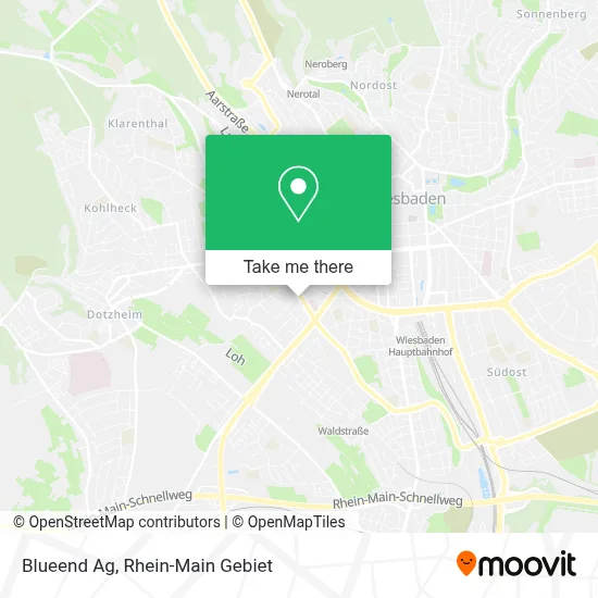 Blueend Ag map