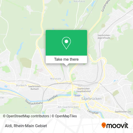 Aldi map