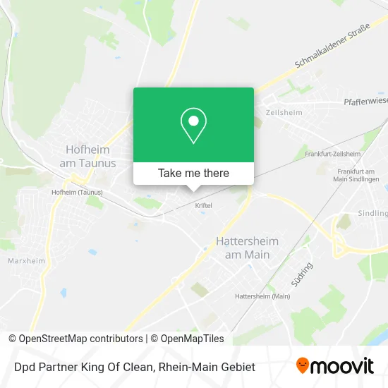 Dpd Partner King Of Clean map