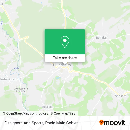 Designers And Sports map