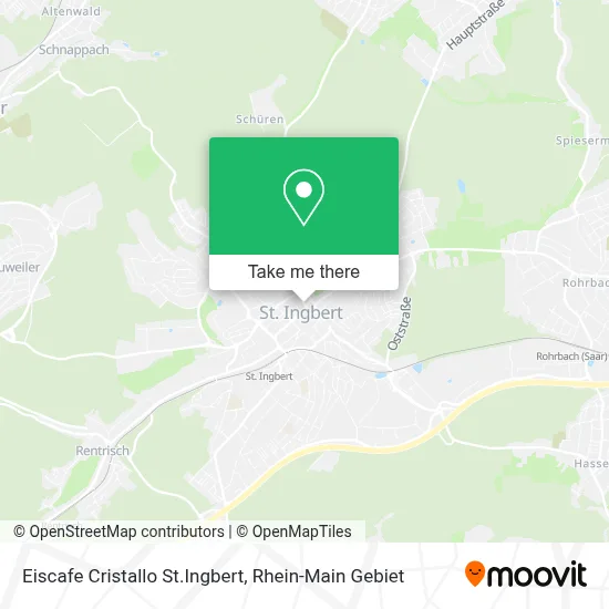 Eiscafe Cristallo St.Ingbert map