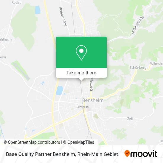 Base Quality Partner Bensheim map