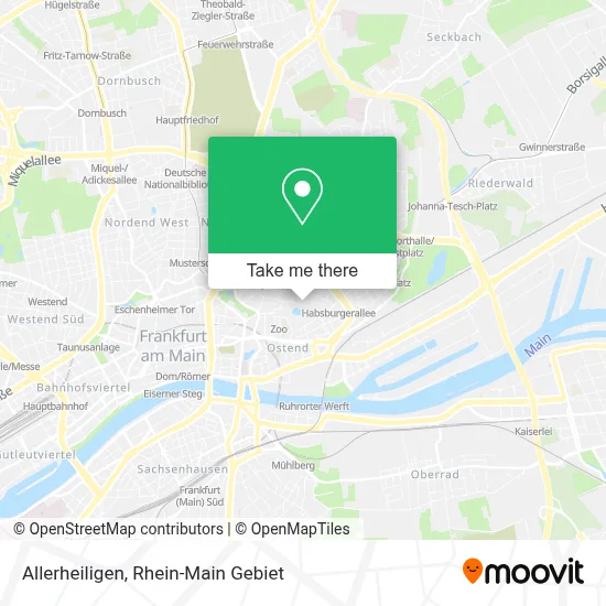 Allerheiligen map