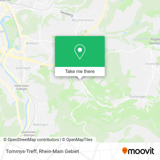 Tommys-Treff map