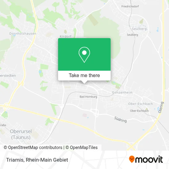 Triamis map