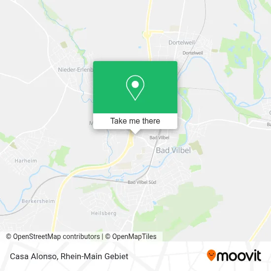 Casa Alonso map