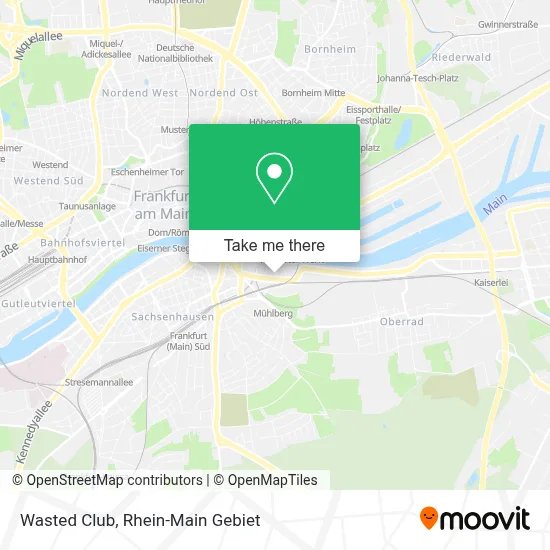 Wasted Club map
