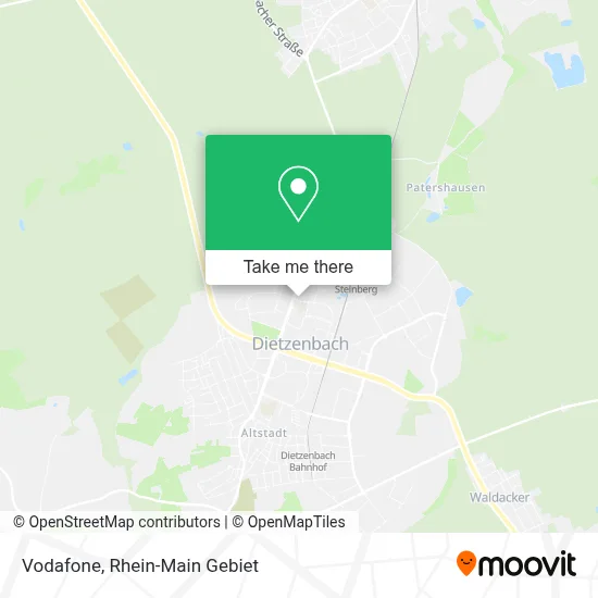 Vodafone map