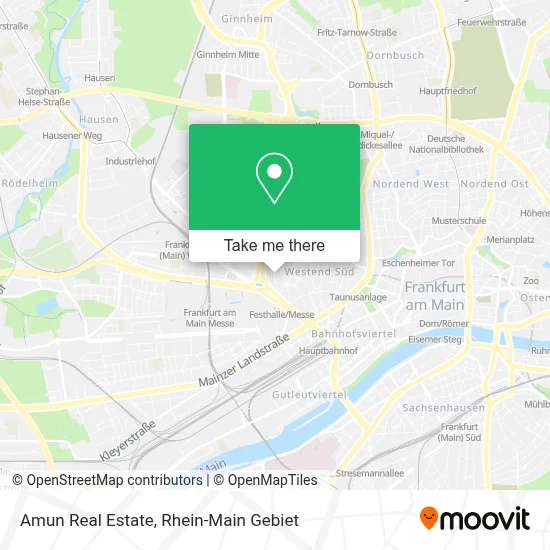 Amun Real Estate map