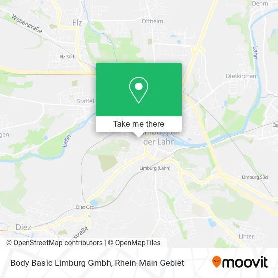 Body Basic Limburg Gmbh map