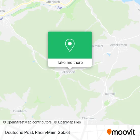 Deutsche Post map