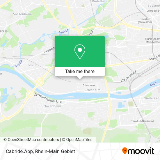 Cabride.App map