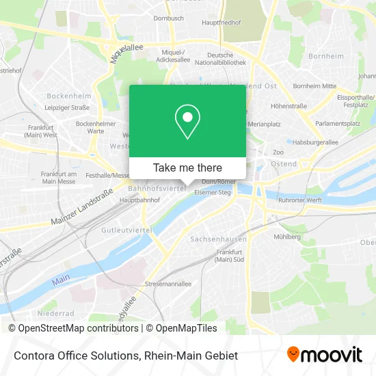 Contora Office Solutions map