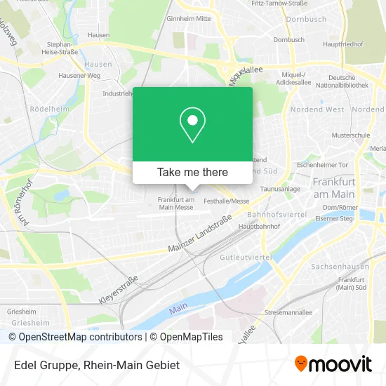 Edel Gruppe map