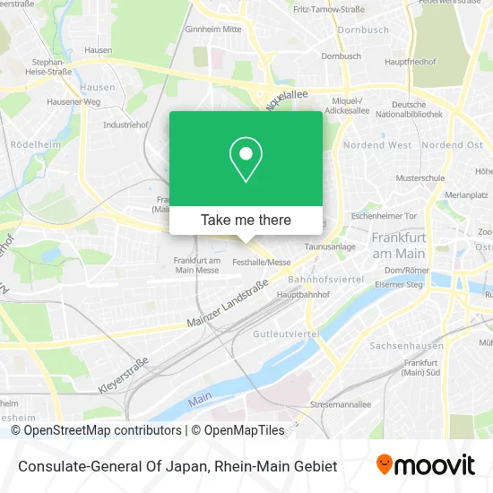 Consulate-General Of Japan map