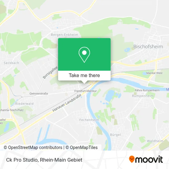 Ck Pro Studio map