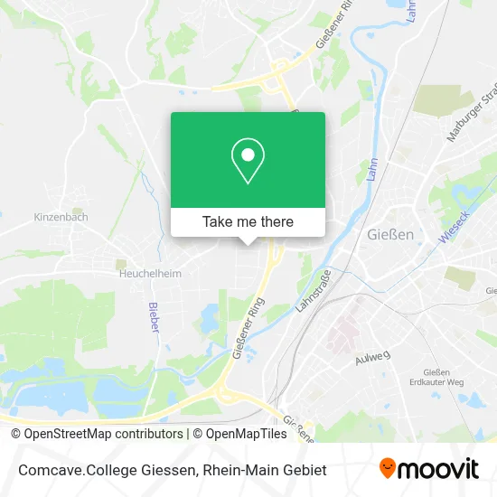 Comcave.College Giessen map
