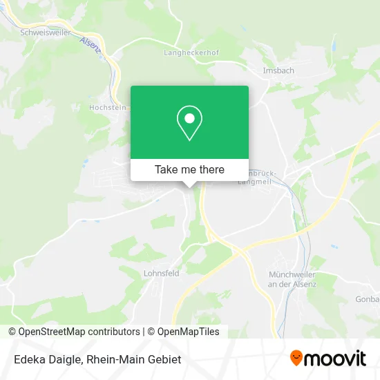 Edeka Daigle map