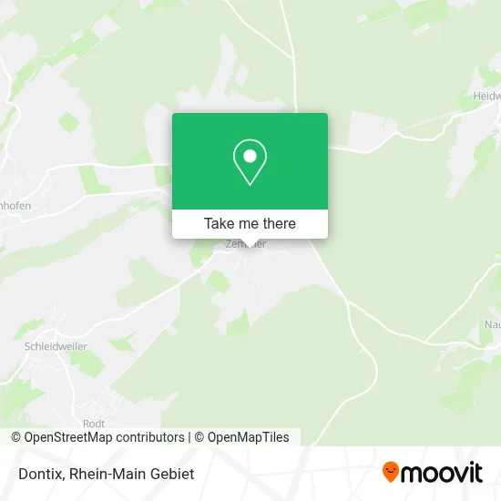 Dontix map