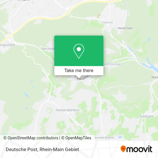 Deutsche Post map