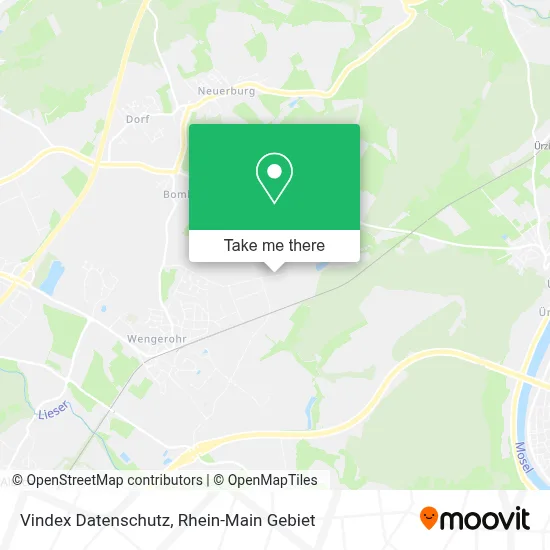 Vindex Datenschutz map