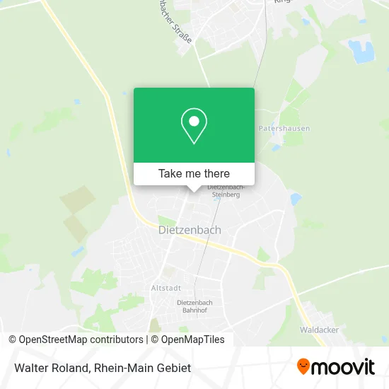 Walter Roland map
