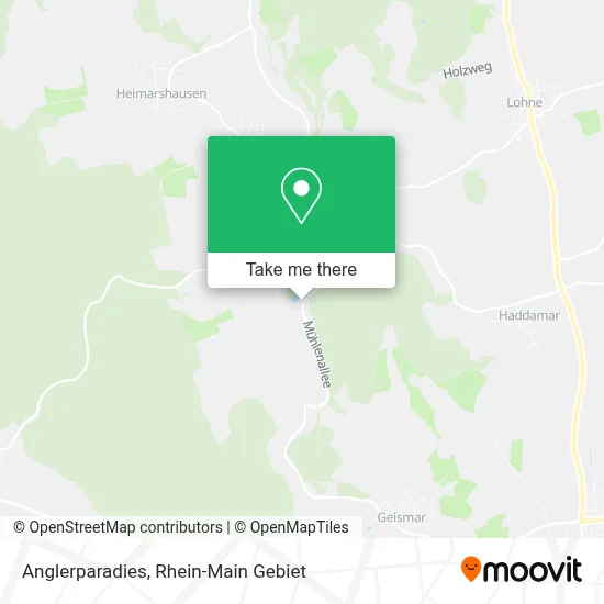 Anglerparadies map
