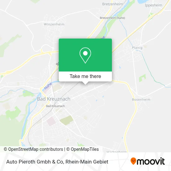 Auto Pieroth Gmbh & Co map