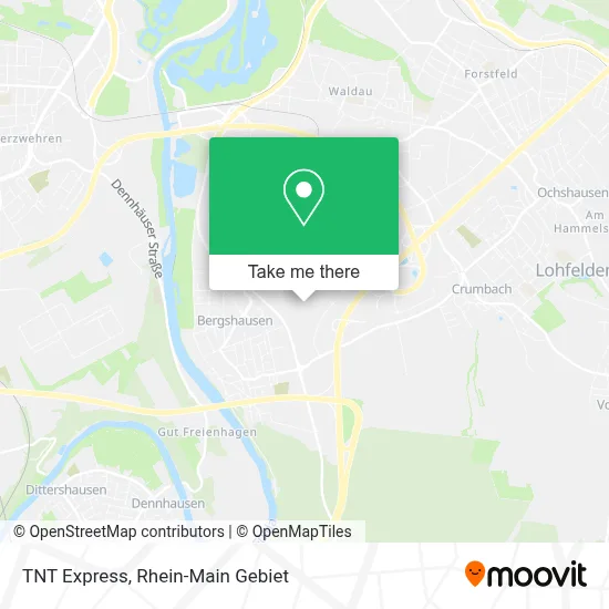 Tnt Express map