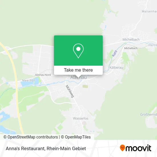 Anna's Restaurant map