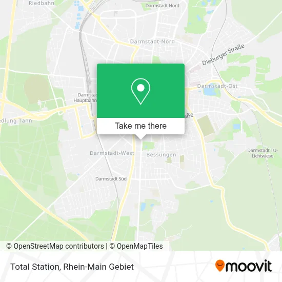 Total Station map